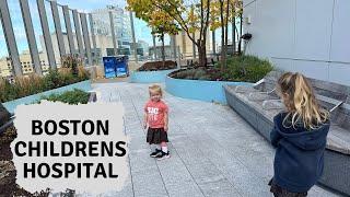 DITL exploring Boston children’s hospital and visiting brother