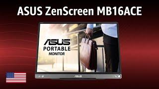 Monitor ASUS ZenScreen MB16ACE | TEST | English