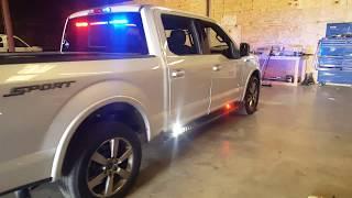 Ford F150 Feniex Police Light Install by EFS Houston Emergency Fleet