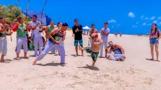 PILILIU LUTA CAPOEIRA NA PRAIA