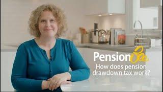 How does pension drawdown tax work?