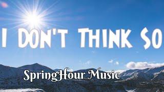 I Don't Think So Song Lyrics - Folk #MusicLyrics