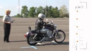 KY Motorcycle Rider Skill Test Instructions