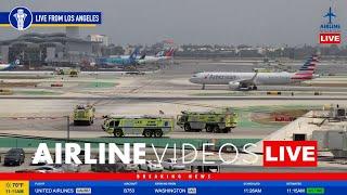 American Airlines Flight 1528 Airbus A321neo Hydraulic System Issue at LAX!