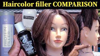 Haircolor FILLER COMPARISON