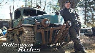 Man Builds ‘Tankenstein’ from WW2 Tank | RIDICULOUS RIDES