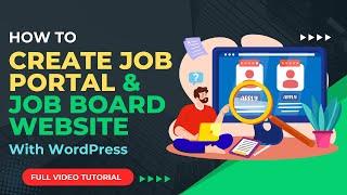 Create Job Portal & Job Board Website With WordPress in 2024