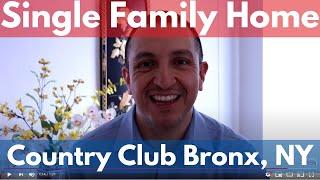 SOLD!  Single Family Home For Sale Country Club Bronx NY