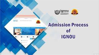 IGNOU's Admission Process