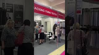 The second day of the Moscow exhibition#moscow #fabric #textile #factory #exhibition