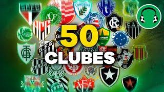  50 CLUBES BRASILEIROS EM UMA MÚSICA | FutParódias