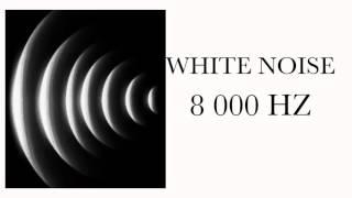 White noise  for tinnitus relief - 8000 hz- Ruido branco 8 000 hz para Zumbido