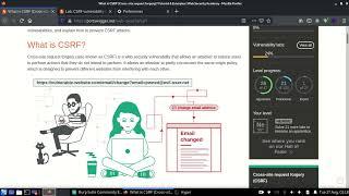 CSRF vulnerability with no defenses COMMUNITY EDITION ( CSRF EXPLAINED ) | CyberWorldSec