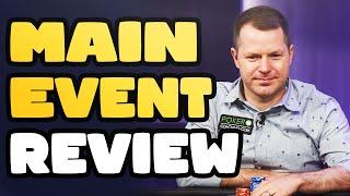 WSOP Main Event Hand History Review [FULL TOURNAMENT REVIEW]