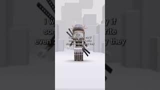 𓊗 #roblox  I mean who dose love me ? …