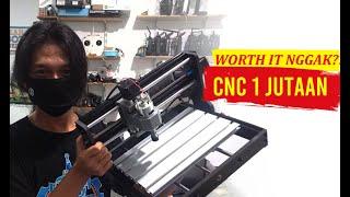 Merakit CNC3 3018 PRO, harga 1 Jutaan, layak digunakan apa nggak