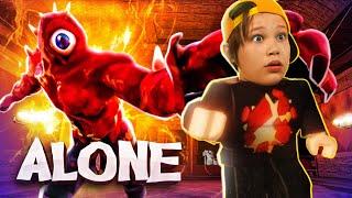 I PLAYED ALONE on roblox