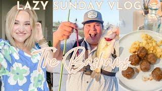 LAZY SUNDAY VLOG | Church, cook with me & more! | THE BASHAMS