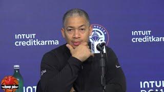 Ty Lue Reacts To The Clippers 118-95 Win Over The Mavericks. HoopJab NBA