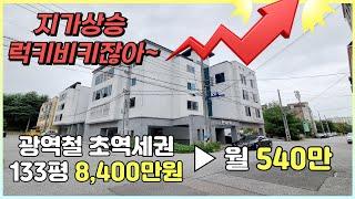 광역철 초역세권 133평의 대형 코너 다가구주택이 8,400만원에 인수 가능한 구미원룸매매