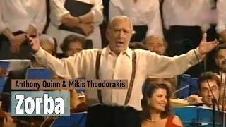 Mikis Theodorakis ve Anthony Quinn - “Zorba” Performansı-Münih, 1995