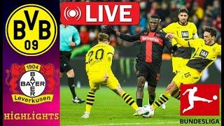 Bayer Leverkusen vs Borussia Dortmund [LIVE] | Bundesliga 2024/25 video game simulation