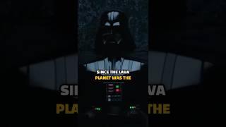 Why Did Darth Vader Live on Mustafar? #starwars #darthvader #anakinskywalker #shorts