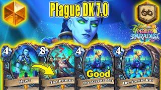 New Plague Death Knight 7.0 Deck Is The Best DK Deck To Craft At Perils in Paradise | Hearthstone