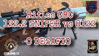 Rifle CBC 122.2 (Sniper) vs 8122 - O DESAFIO.