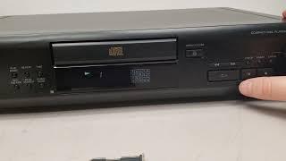 Sony CDP-XE500 Compact Disc Player CD Player Optical Digital Output Tested