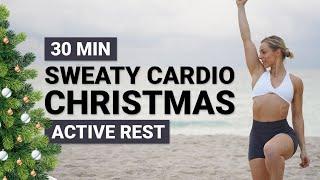 30 MIN CHRISTMAS CARDIO x HIIT WORKOUT | Family Workout | Full Body | XMAS | Active Rest