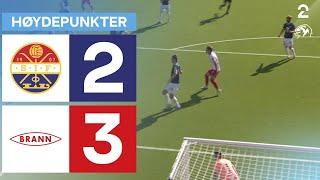 Strømsgodset 2 - 3 Brann - Høydepunkter