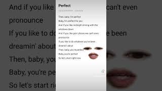 Perfect #lyricsvideo #onedirection #lyrics #songlyrics #lyricsmania