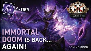 【Overlapping Darkness】Immortal DOOM is back to BLAST all content again! The Best Poison Build | 3.25