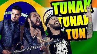 TUNAK TUNAK TUN METAL VERSION | Bloodywood Feat. Bonde do Metaleiro |