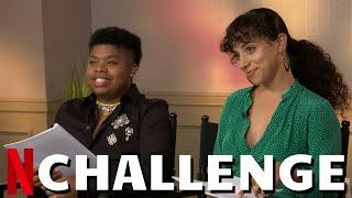 FEAR STREET Cast Plays "The World's Toughest Table Read" Challenge With Kiana Madeira | Netflix