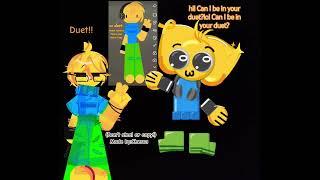немного кривенько! но что вы хотели за 5 минут  #cat #roblox #синий #furry #funny #актив #залетипж