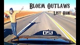 #TheContessa - Bloem Outlaws List Run