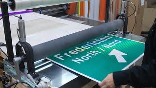 How 3M Certified Traffic Signs Are Made at Precision Sign & Traffic Supplies