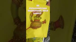 Manufacturer of Jute Bags return gifts AK jute creations 9866234648,8919119917 by kausalya