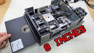 This is how to use an 8" disk drive on the PC