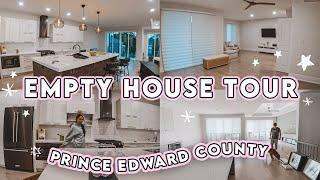 Empty House Tour Vlog  Moving to Prince Edward County, Ontario 