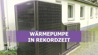 Wärmepumpeneinbau an nur einem Tag | SHK-TV Reportage