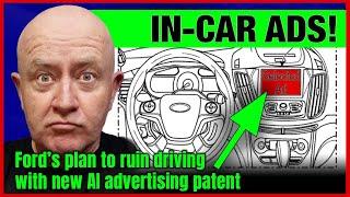 Ford's plan to stalk you with AI-generated in-car advertising | Auto Expert John Cadogan