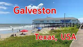 갈베스톤 매혹적인 여정 Galveston Beach Texas USA (South of Houston) 텍사스가면  꼭 가봐야 할 곳으로 추천 피쉬앤칩스와 도보여행 최고 !!