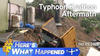 Typhoon Krathon Aftermath, Here's What Happened – Saturday, October 5, 2024 | TaiwanPlus News