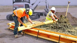 Pouring This Massive Concrete Pad Was (Almost) Easy