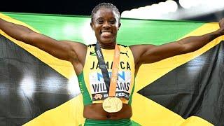 Jamaica's Danielle Williams wins second world 100m hurdles title