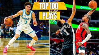 TOP 100 NBA PLAYS OF 2024-25 SEASON ! 