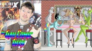 Justin Case and the Closet Monster - Gay Comic Book Review